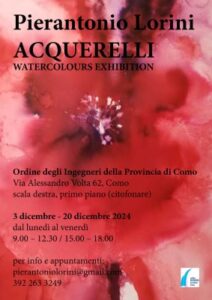 Mostra ACQUERELLI di Pierantonio Lorini